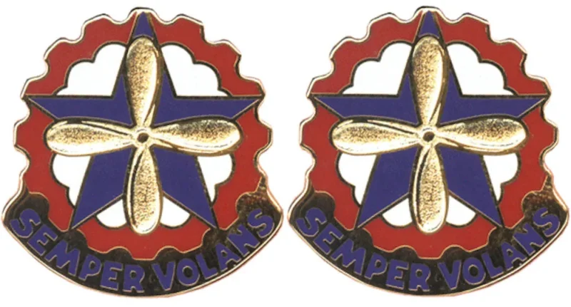 avcrad distinctive unit insignia set pair