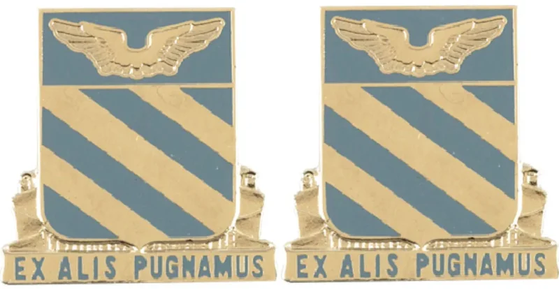 aviation unit insignia pair ex alis pugnamus