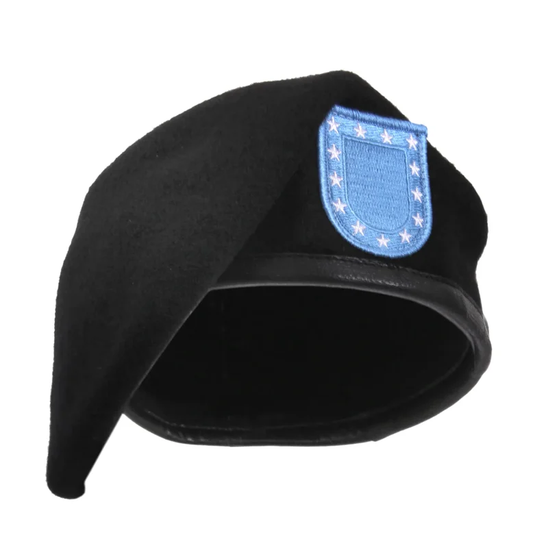 black official flash ready inspection beret