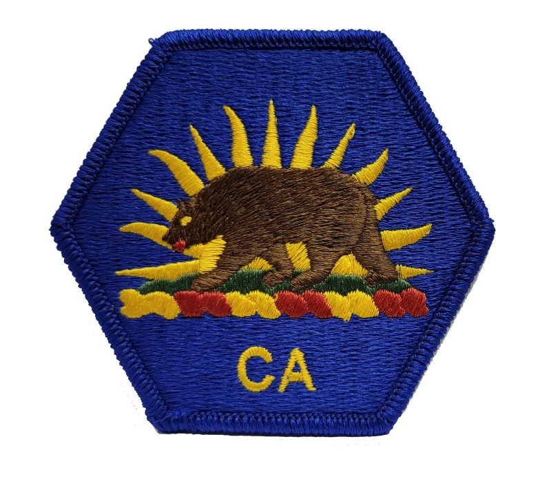 california guard state patch