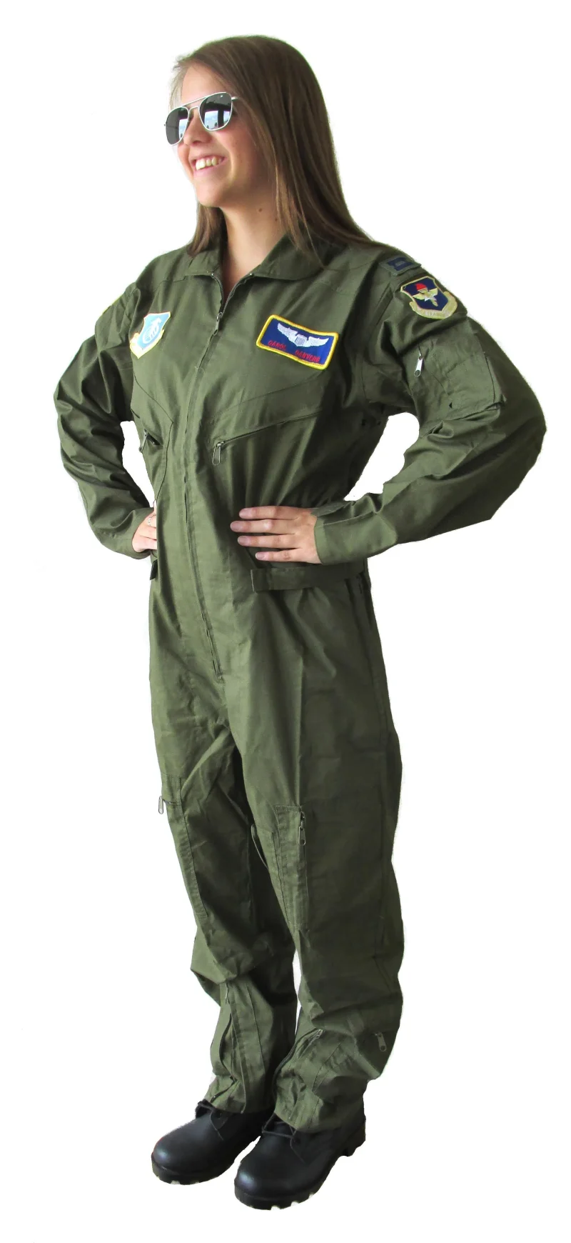 carol danvers cosplay flight suit marvel costume scaled