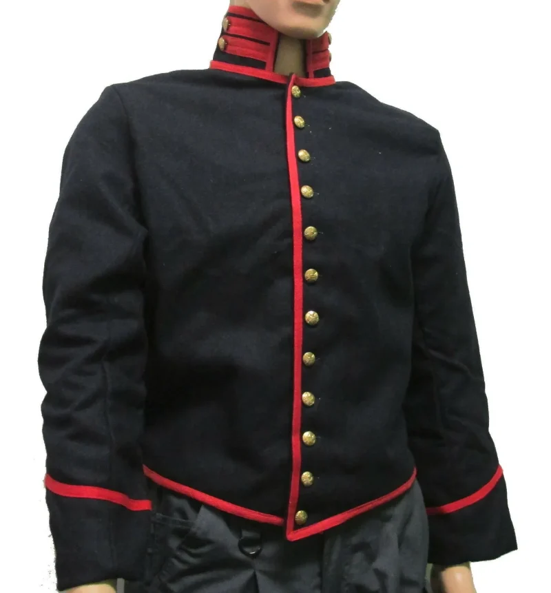 civil war mounted shell coat artillery u s service