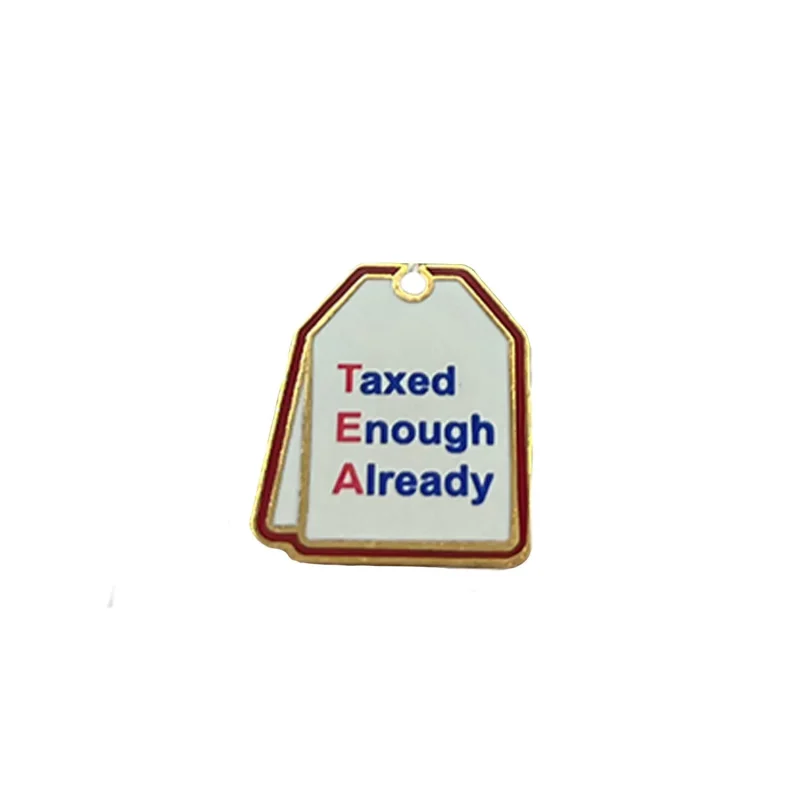 clearance taxed enough already tea pin limited stock