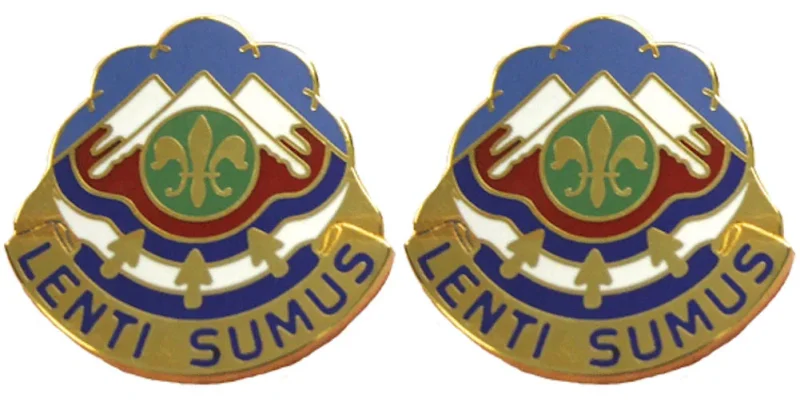 colorado field artillery insignia pair