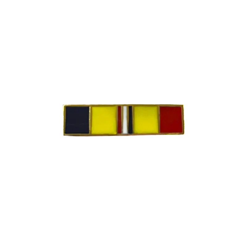 combat action ribbon pin durable metal badge