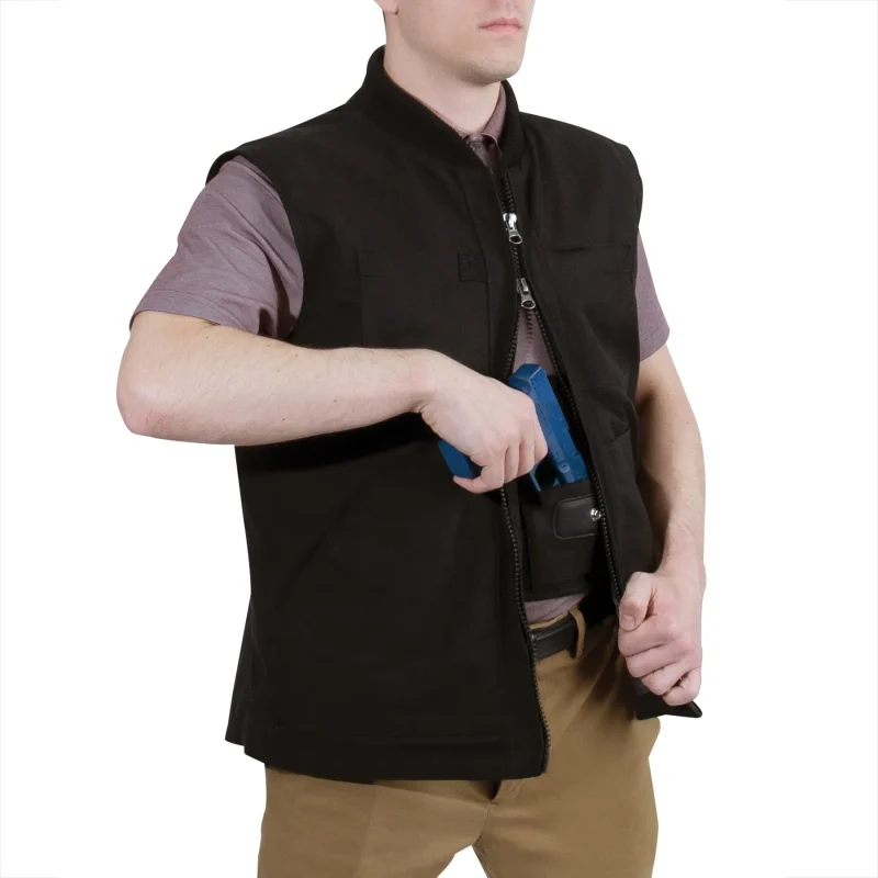 concealed carry backwoods canvas vest by rothco