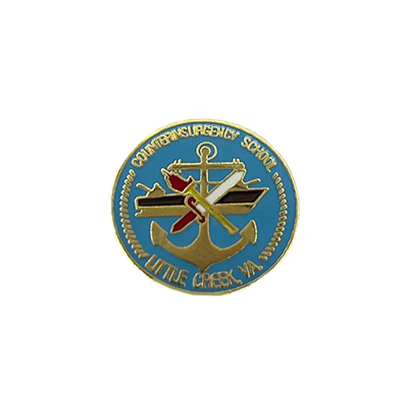 counterinsurgency school pin limited stock sale