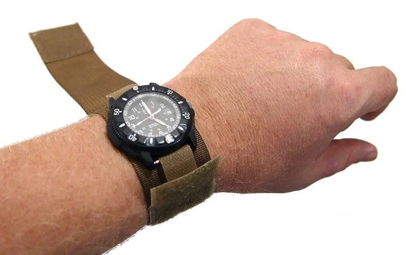 covered military watchband coyote brown clearance sale