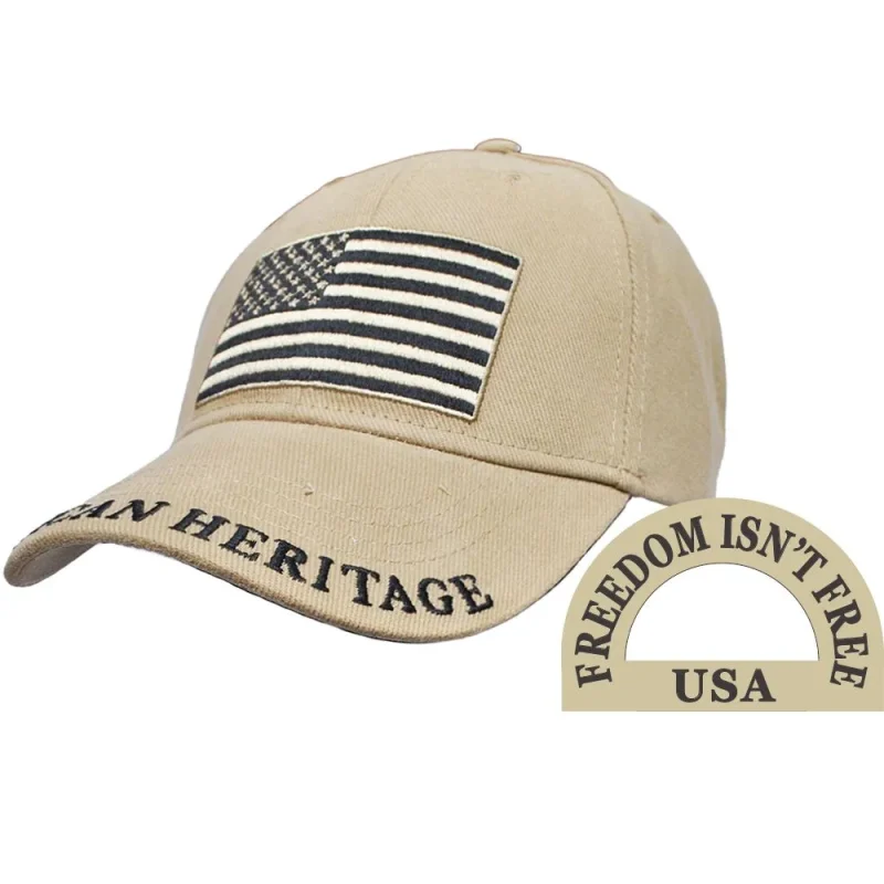 desert usa flag ball cap by american heritage