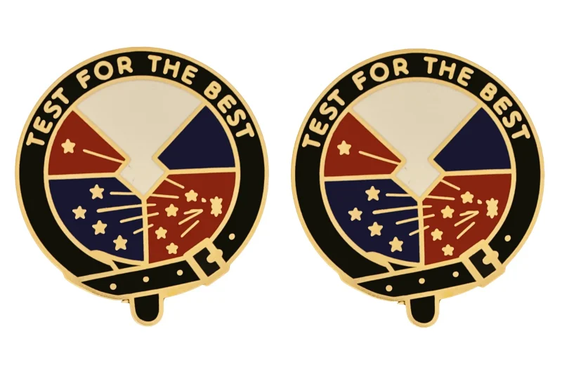 distinctive unit insignia pair test evaluate