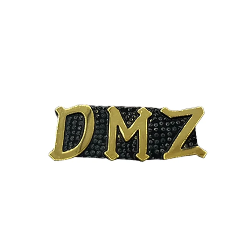 dmz metal pin collectible badge