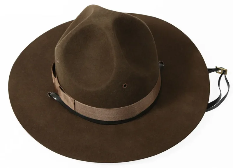 drill sergeant campaign hat military style cap