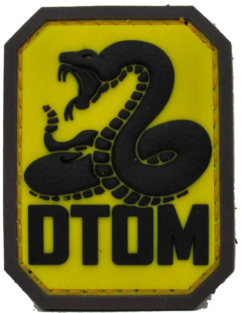 dtom pvc morale patch mil spec monkey