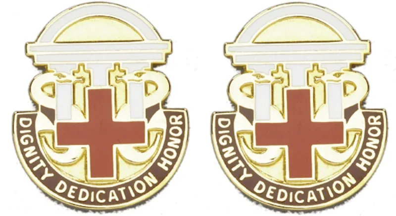 dwight d eisenhower distinctive unit insignia set pair