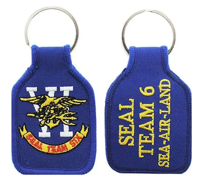 embroidered seal team 6 key chain limited clearance