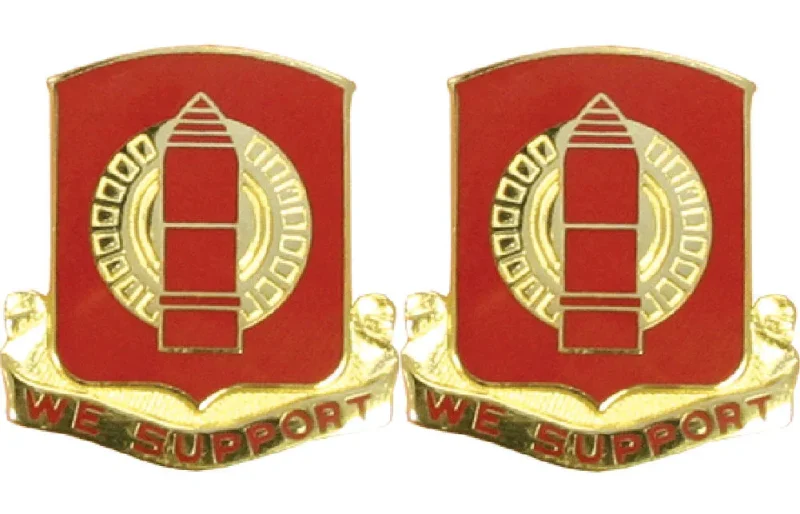 field artillery insignia pair we support