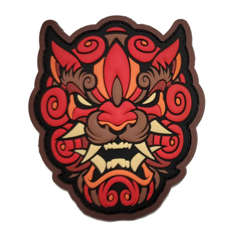 foo dog head v1 pvc morale patch mil spec monkey