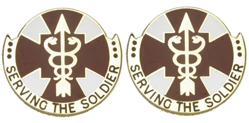 fort sill unit insignia pair authentic