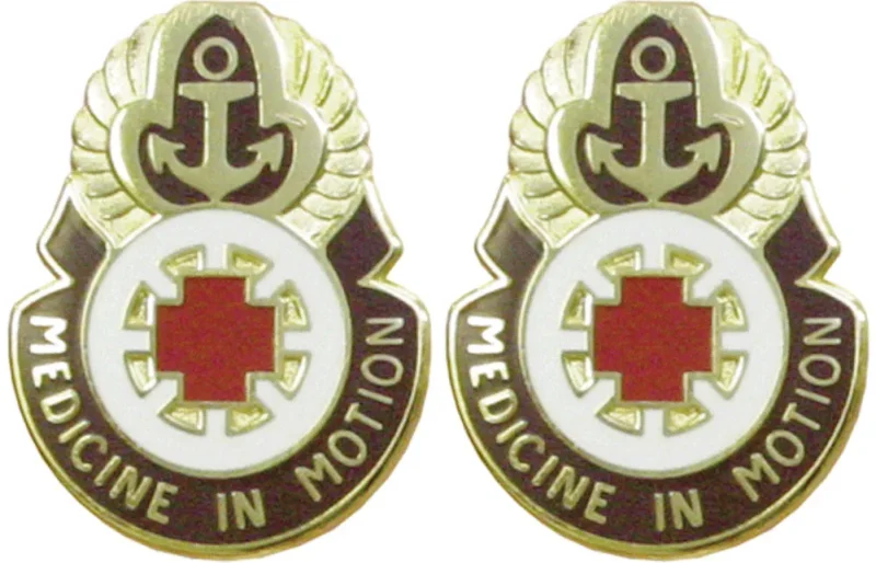 ft eustis distinctive unit insignia set pair