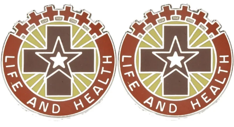 ft sill distinctive unit insignia set pair