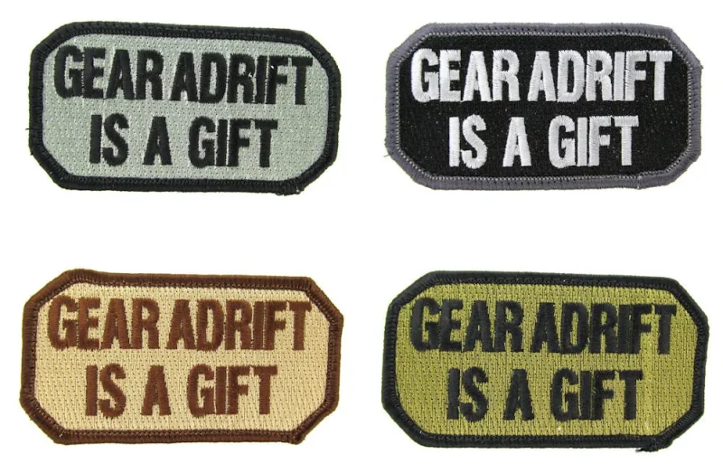 gear adrift gift morale patch clearance sale