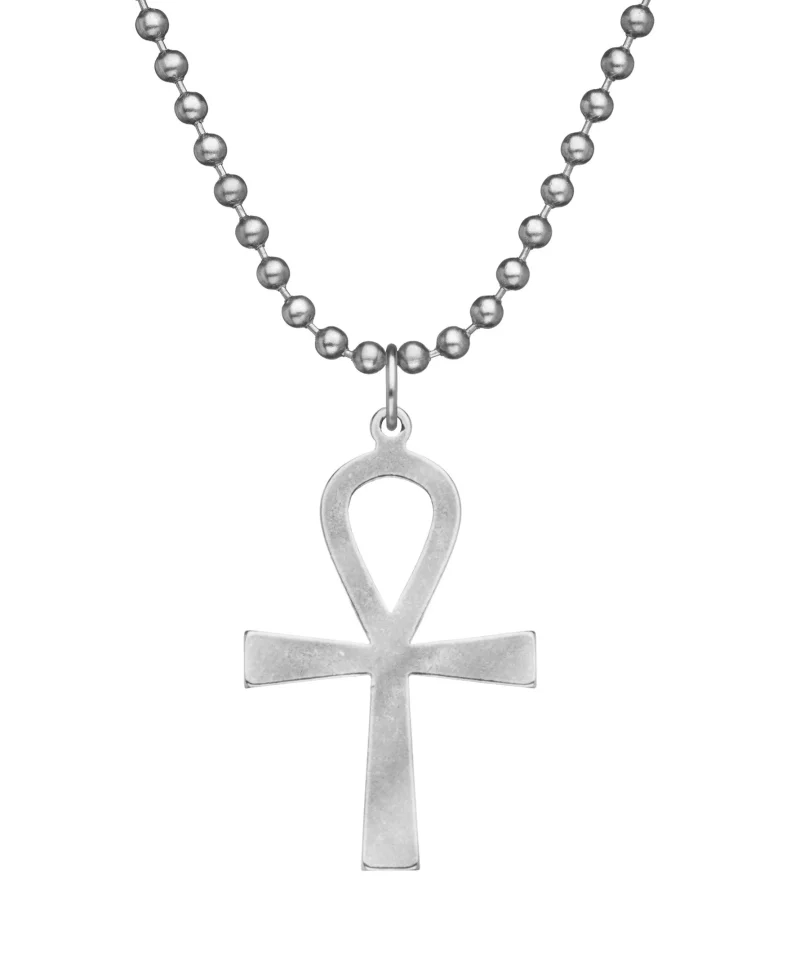 genuine military ankh necklace with dog tag chain clearance