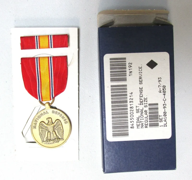 genuine u s military defense medal ribbon set