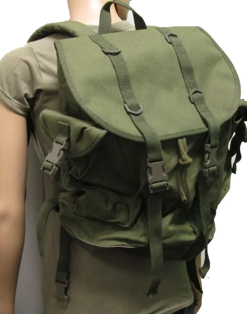 german army bundeswehr mountain backpack od green scaled