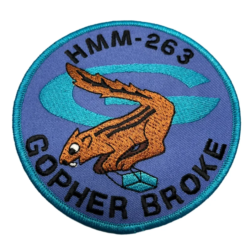 gopher broke sew on patch limited stock clearance