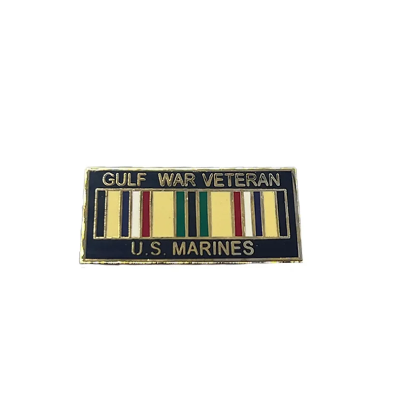 gulf war usmc veteran metal pin limited stock