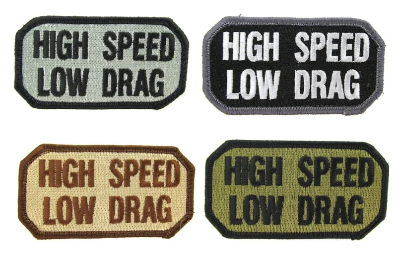 high speed low drag morale patch multi color options