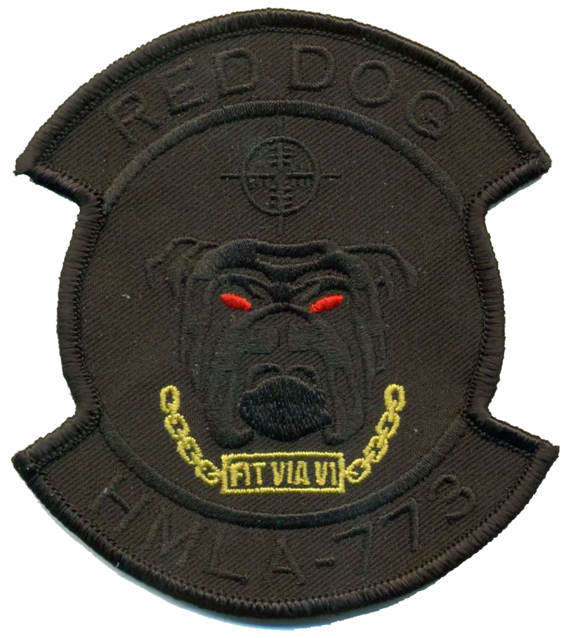 hmla 773 red dog usmc patch dark ops limited stock