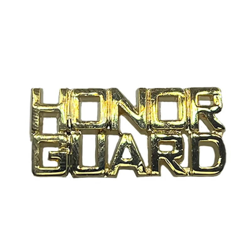 honor guard metal pin military insignia