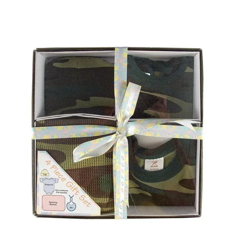 infant 4 piece camo gift set rothco