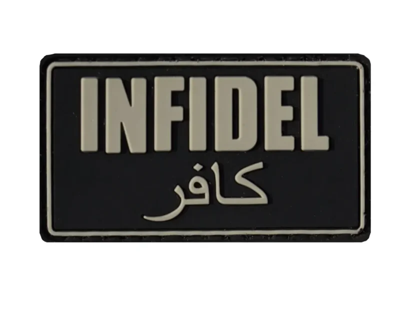 infidel pvc mini morale patch