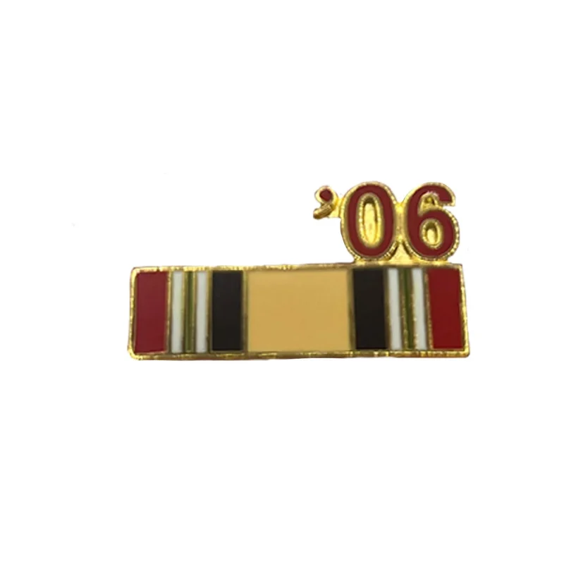 iraq service ribbon metal pin 06