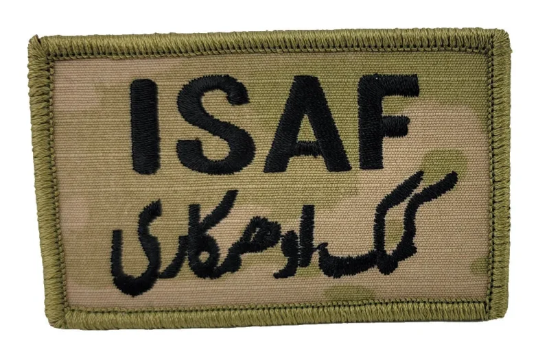 isaf ocp patch 3 color bagby green border