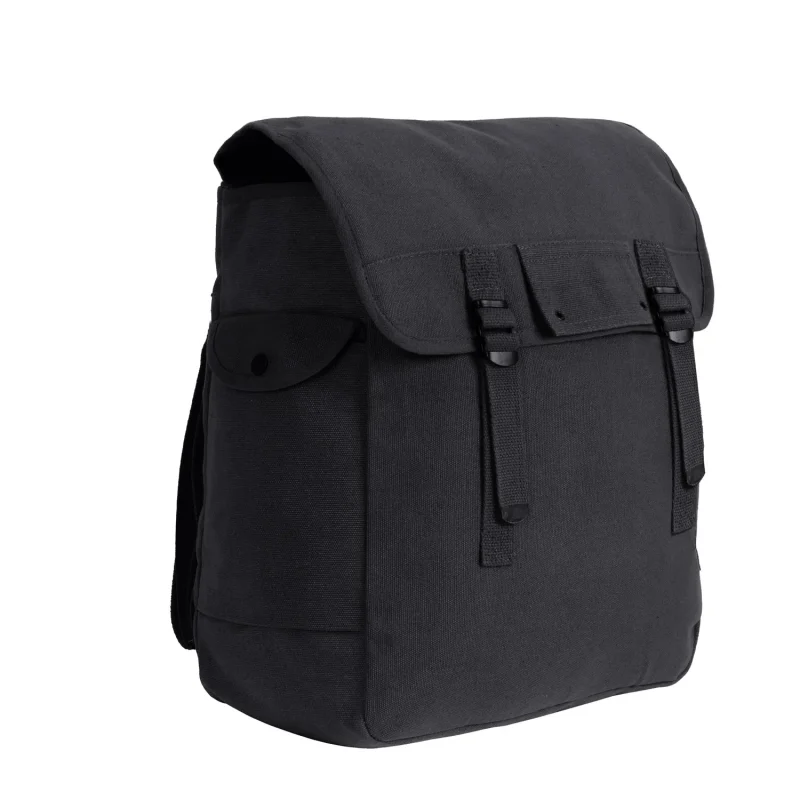 jumbo canvas musette bag