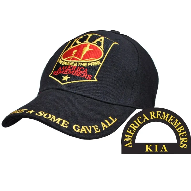 kia america black remembrance ball cap