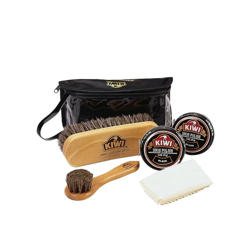 kiwi military grade shoe care kit