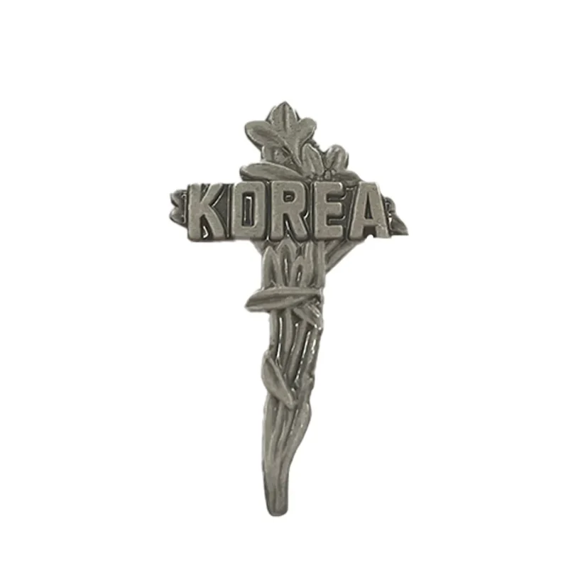 korea cross metal pin limited time clearance