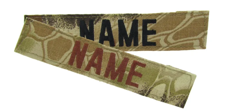 kryptek highlander hook fastener name tape