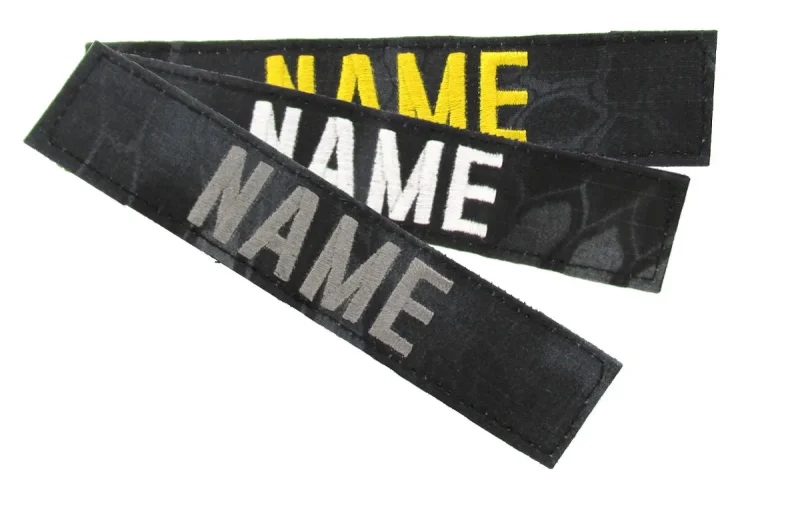 kryptek typhon name tape with hook fastener