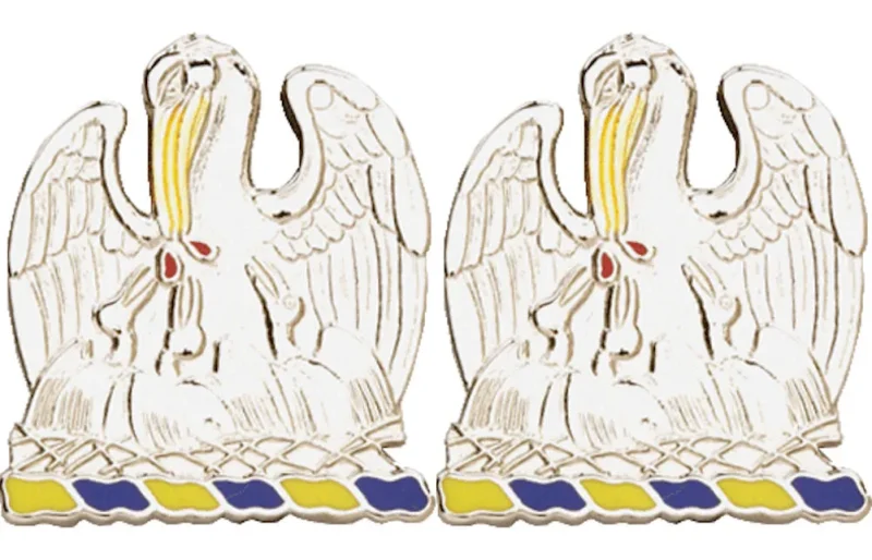 louisiana starc distinctive unit insignia set pair