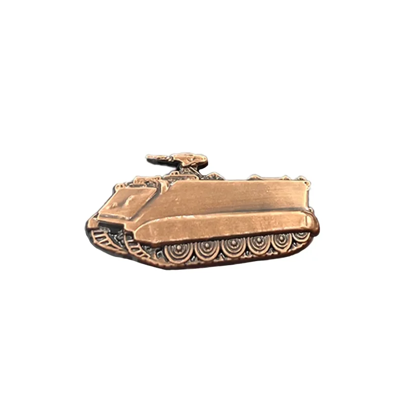 m 113 armored personnel carrier metal pin badge