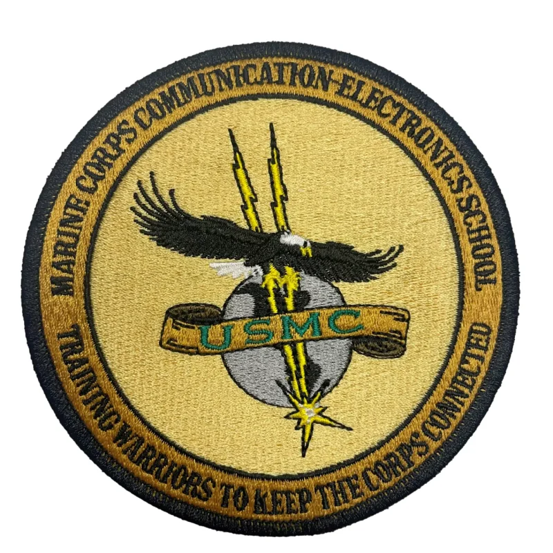 marine corps comm electronics school 4 sew on patch