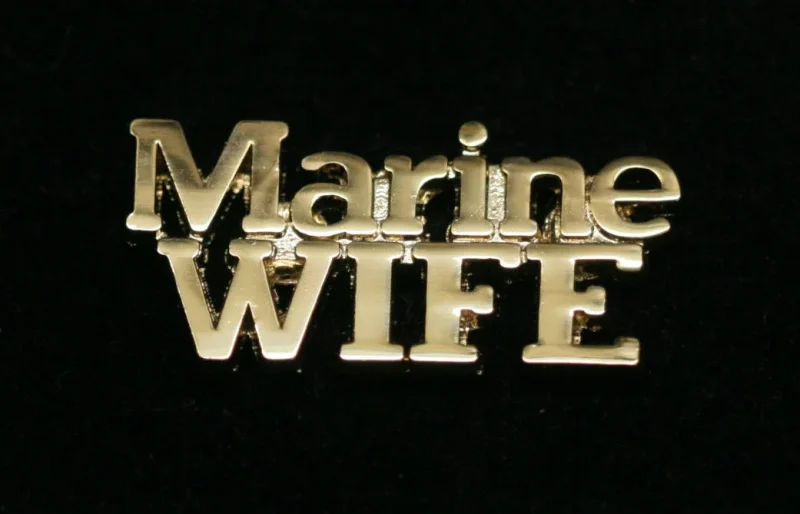 marine wife pin limited stock clearance sale