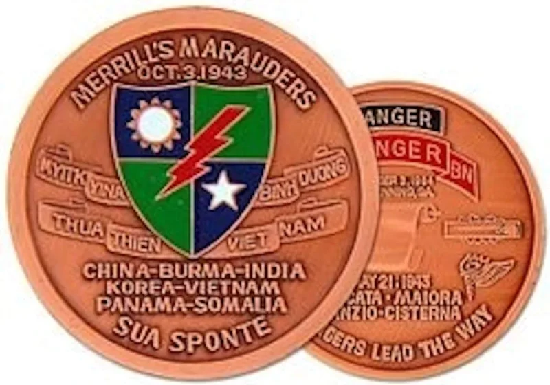 merrill s marauders 3rd ranger challenge coin final clearance