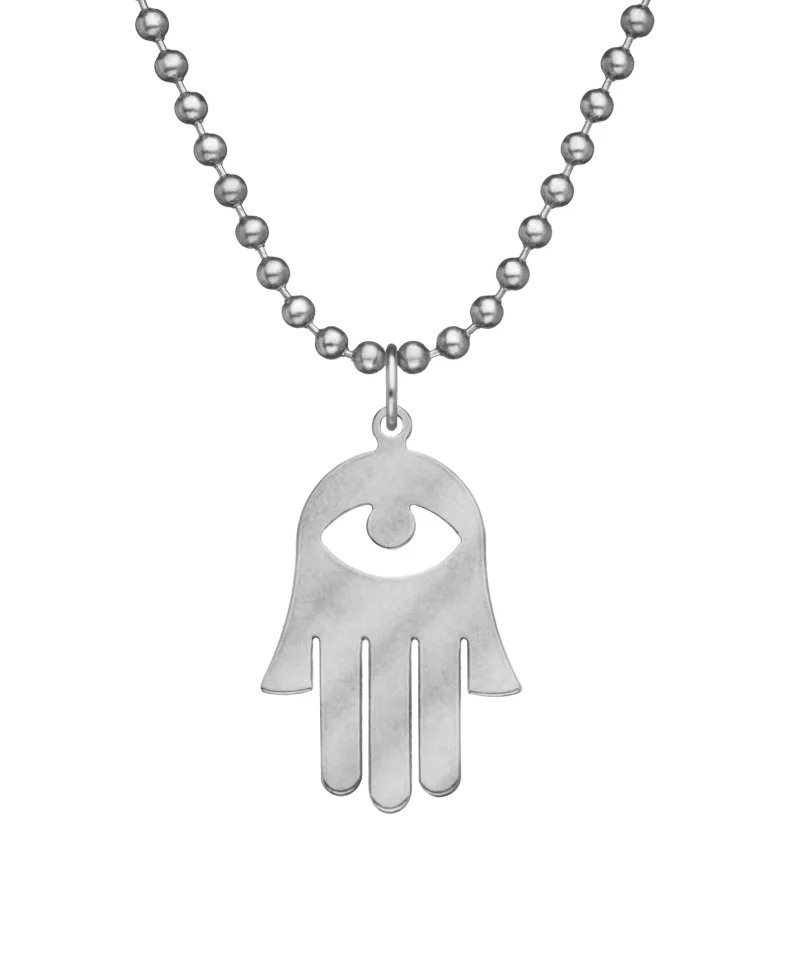 military hamsa dog tag necklace genuine u s issue clearance sale