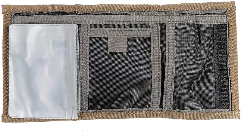 military id wallet with secure pocket